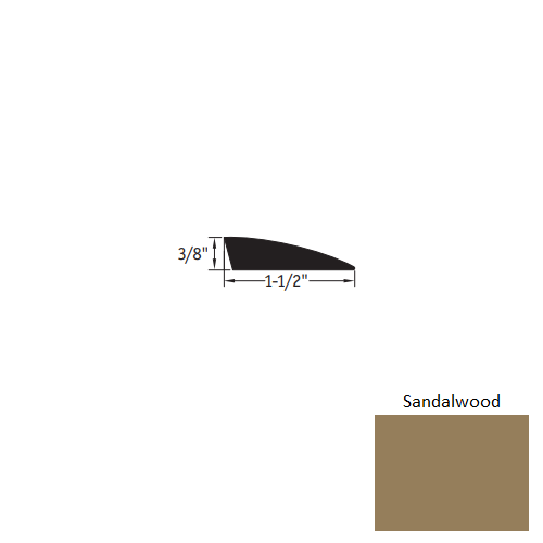 Johnsonite Sandalwood CRS-45-B