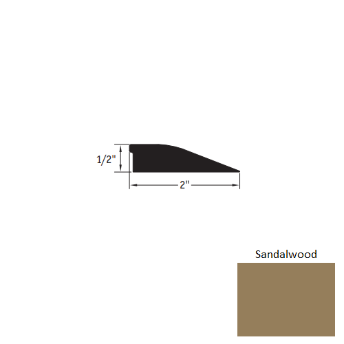 Johnsonite Sandalwood CRS-45-D