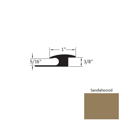 Johnsonite Sandalwood CCA-45