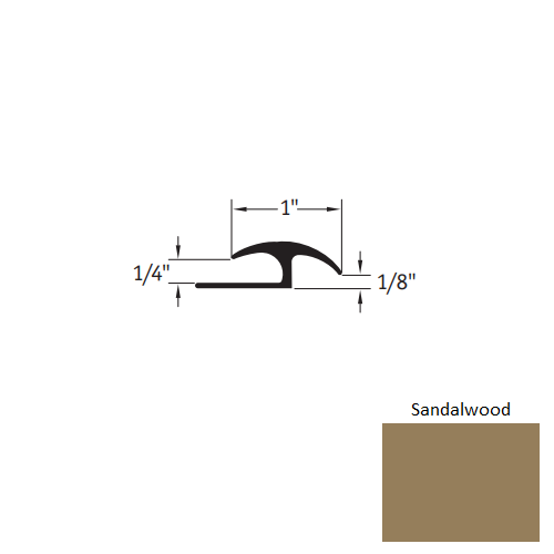 Johnsonite Sandalwood CTA-45-C