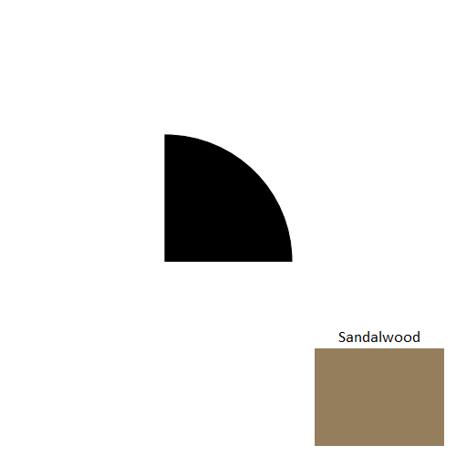 Johnsonite Sandalwood QTR-45-A