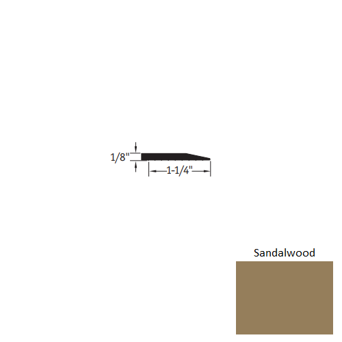 Johnsonite Sandalwood RRS-45-C