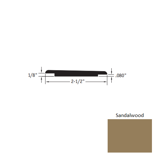 Johnsonite Sandalwood CTA-45-X