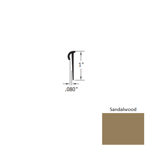 Johnsonite Sandalwood SCC-45-D