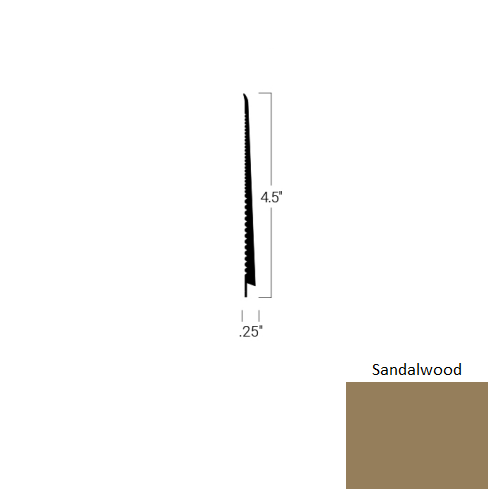Johnsonite Sandalwood TDC-45-4 1/2X75