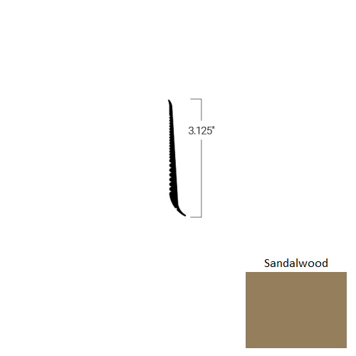 Johnsonite Sandalwood S102676-45-WB0004-TDCR3