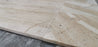 Saturnia Travertine Versailles Pattern - Unfilled & Brushed