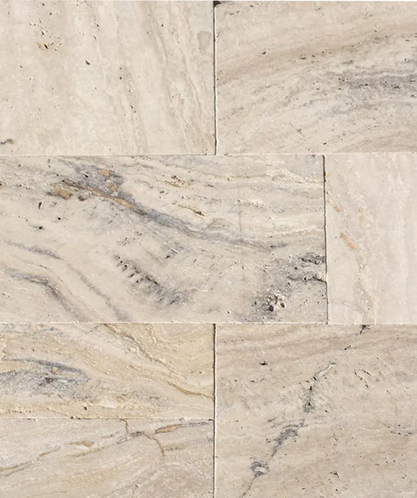 Saturnia Tumbled Travertine Versailles Pattern