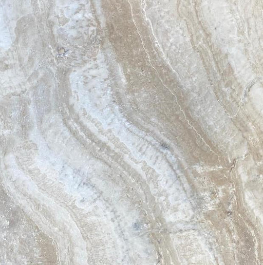 Full Tile Sample - Saturnia Travertine Tile - 18" x 18" x 1/2" Filled & Honed