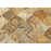 Scabos Travertine Honed Mosaic - 2" x 2" Wavy