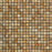 Scabos Travertine Mosaic - 5/8" x 5/8" Polished