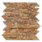 Scabos Travertine Mosaic - Linear Tumbled