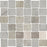 Full Sheet Sample - Palm Sea Intreccio Basket Weave Porcelain Mosaic - 2" x 2" Matte