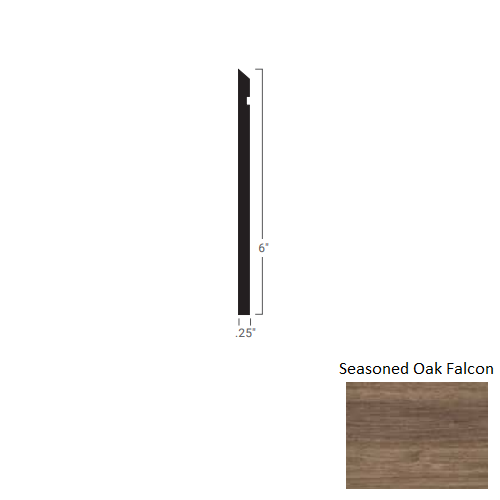 Johnsonite Seasoned Oak Falcon MW-ME4-F6