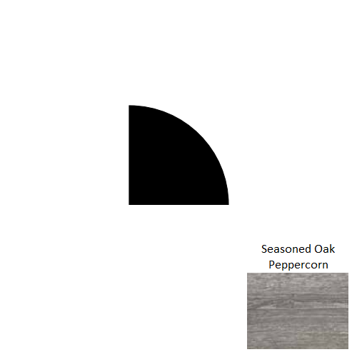 Johnsonite Seasoned Oak Peppercorn QTR-ME5-A