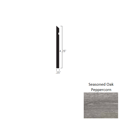 Johnsonite Seasoned Oak Peppercorn MW-ME5-F