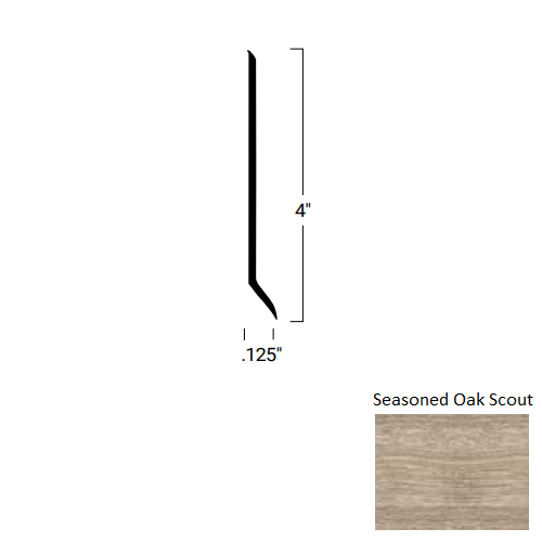 Johnsonite Seasoned Oak Scout MB-ME3