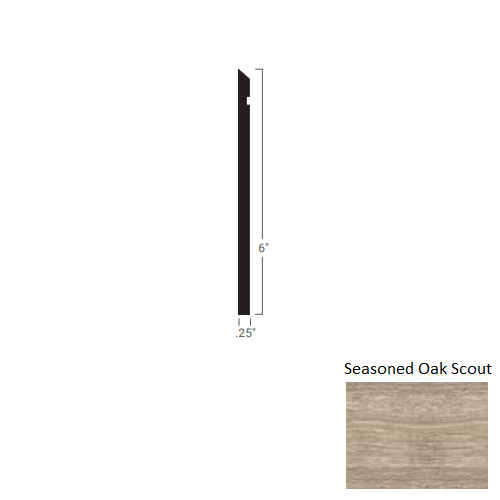 Johnsonite Seasoned Oak Scout MW-ME3-F6