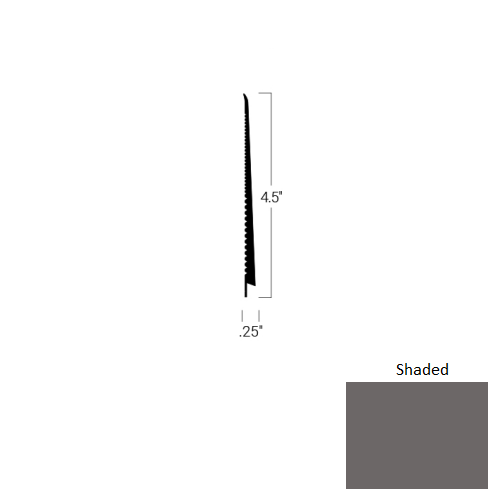 Johnsonite Shaded TDC-197-4 1/2X75