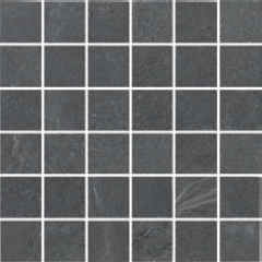 Full Sheet Sample - Adrock Shadow Porcelain Mosaic - 2" x 2" Matte