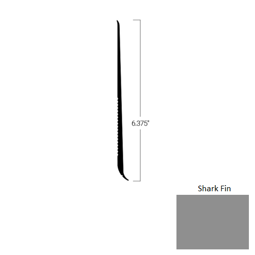 Johnsonite Shark Fin TDCR-TG2-6 3/8X75