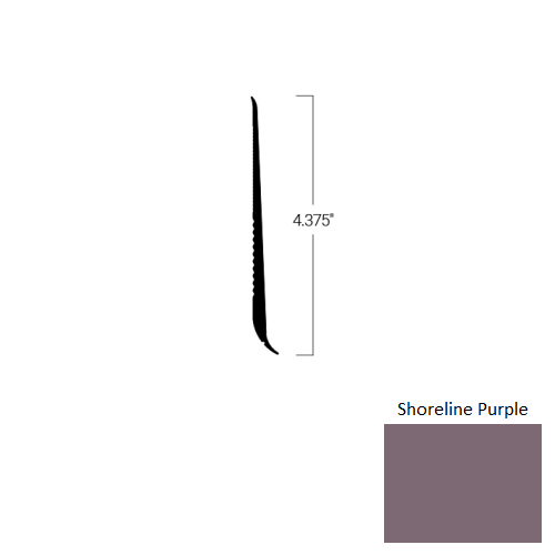Johnsonite Shoreline Purple TDCR-VM2-4 3/8-X75