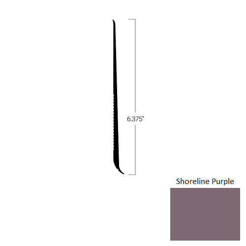 Johnsonite Shoreline Purple TDCR-VM2-6 3/8X75