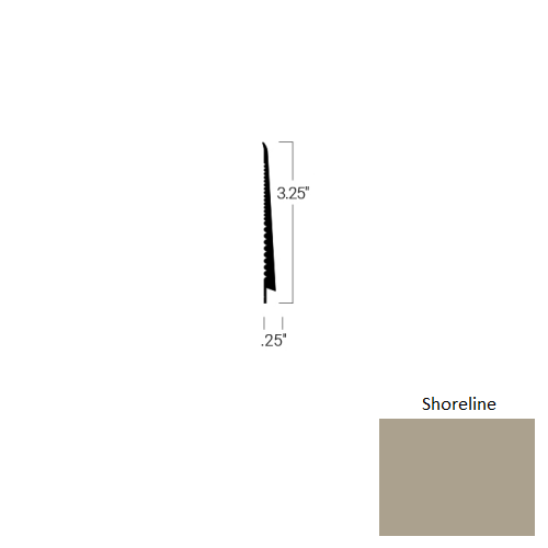 Johnsonite Shoreline TDC-280-3 1/4X75