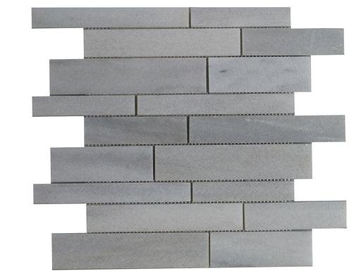 Siberian Grey Polished Marble Mosaic - Linear