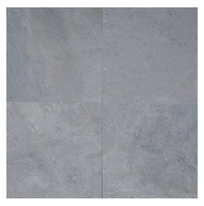 Silver Polished Marble Tile - 18" x 18" x 1/2"