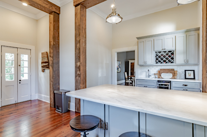 Silver Cloud  Cross Cut Marble Tile - 12" x 12" Polished