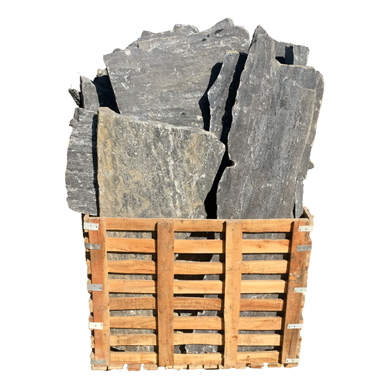 Silver Pearl Natural Cleft Face & Back Slate Flagstone