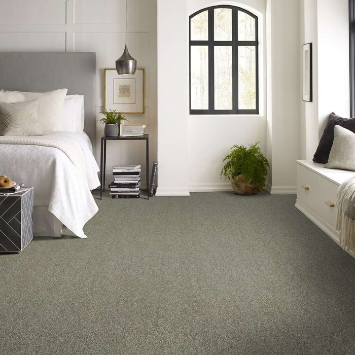 Shaw Floor Studio Gelato Silver Sage Textured 00310