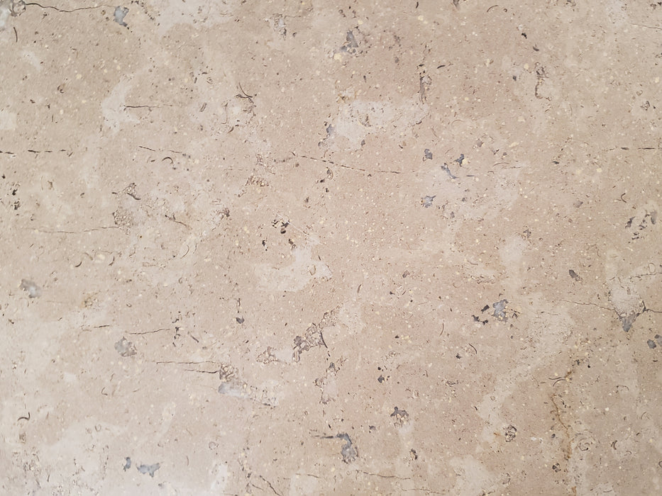 Sinai Cream Marble Polished Tile - 12" x 12"
