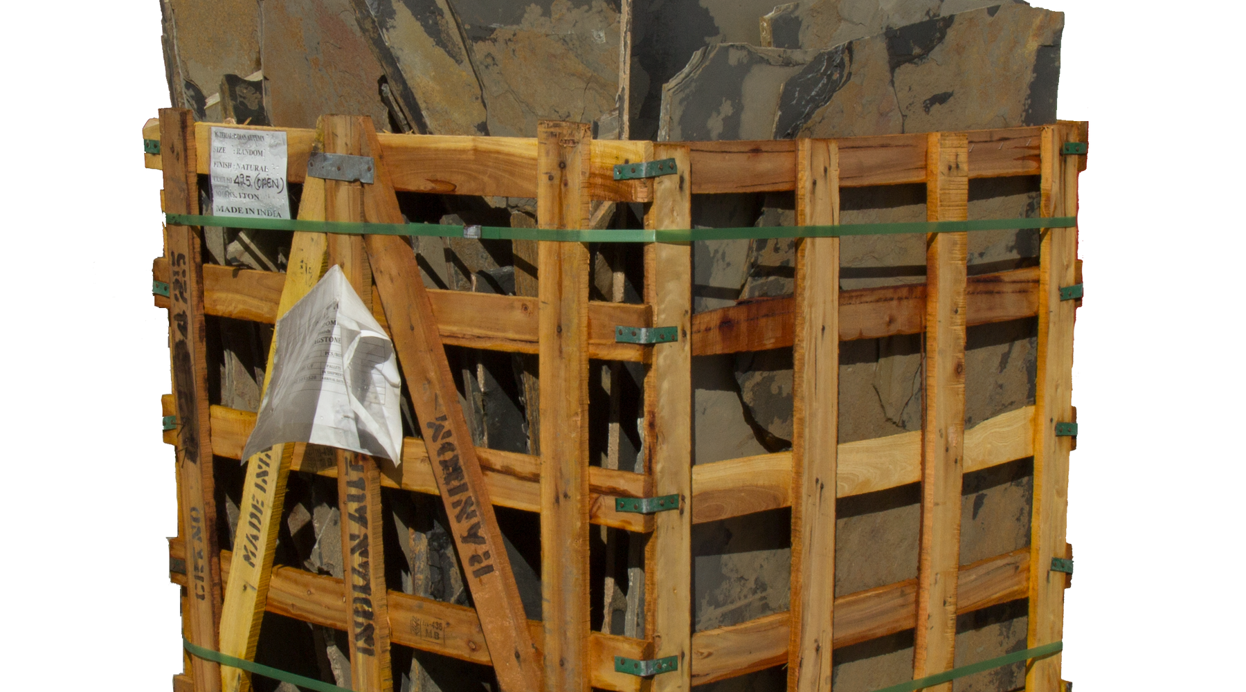 Autumn Slate Flagstone - Natural Cleft Face & Back