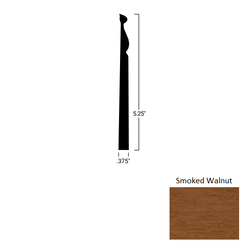 Johnsonite Smoked Walnut MW-MS3-Z