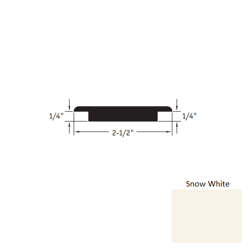 Johnsonite Snow White CTA-01-M