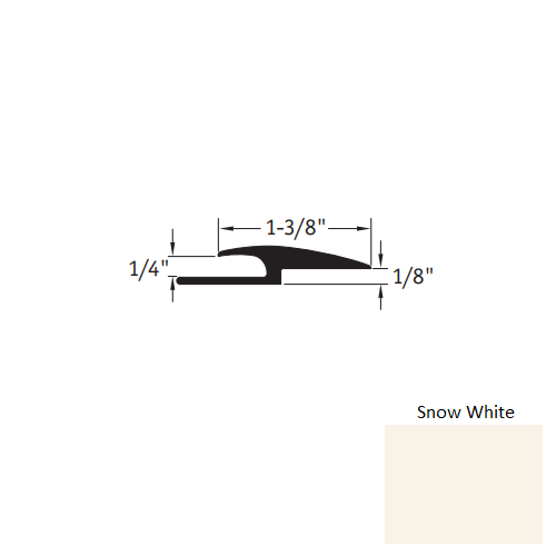 Johnsonite Snow White CTA-01-A