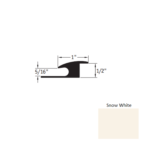 Johnsonite Snow White CWA-01