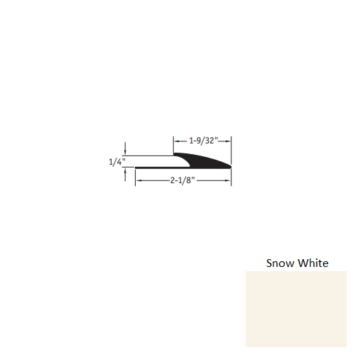 Johnsonite Snow White EG-01-H