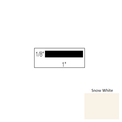 Johnsonite Snow White FS-01-DW3