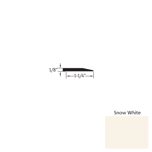 Johnsonite Snow White RRS-01-C
