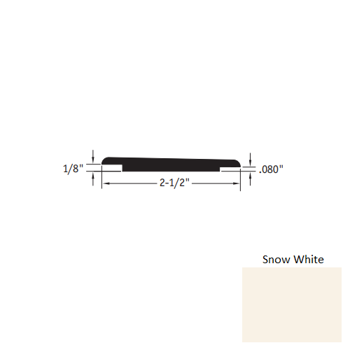 Johnsonite Snow White CTA-01-X