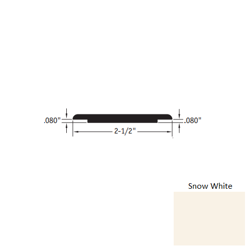 Johnsonite Snow White CTA-01-Y