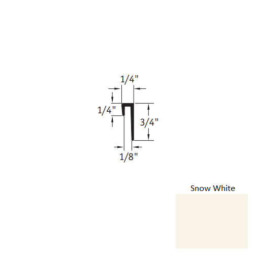 Johnsonite Snow White SCC-01-B