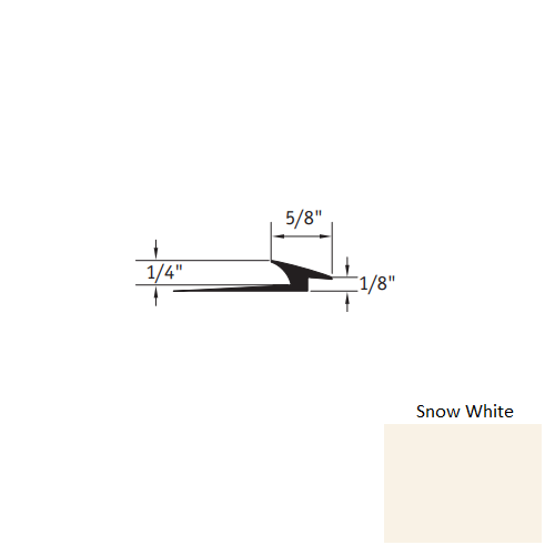 Johnsonite Snow White SLT-01-A