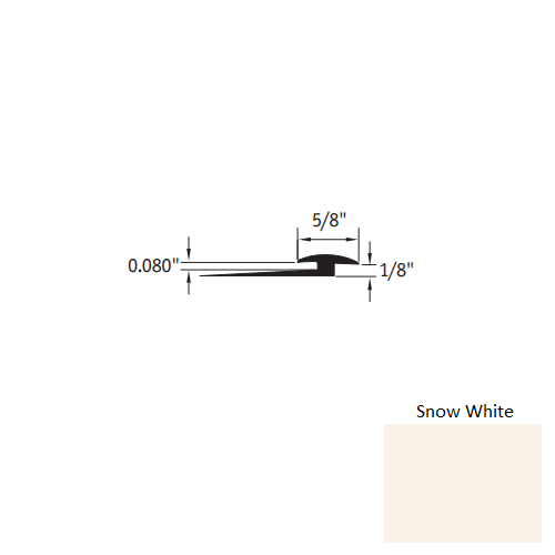 Johnsonite Snow White SLT-01-B