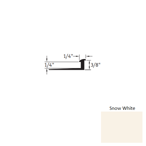 Johnsonite Snow White SLT-01-F