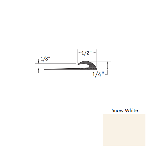 Johnsonite Snow White SLT-01-J