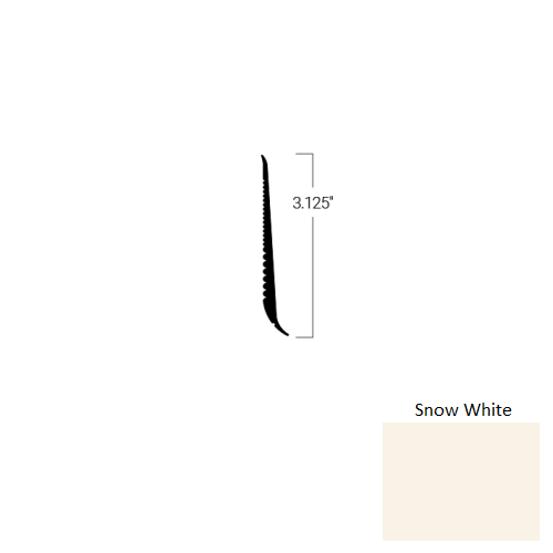 Johnsonite Snow White S102676-01-WB0004-TDCR3